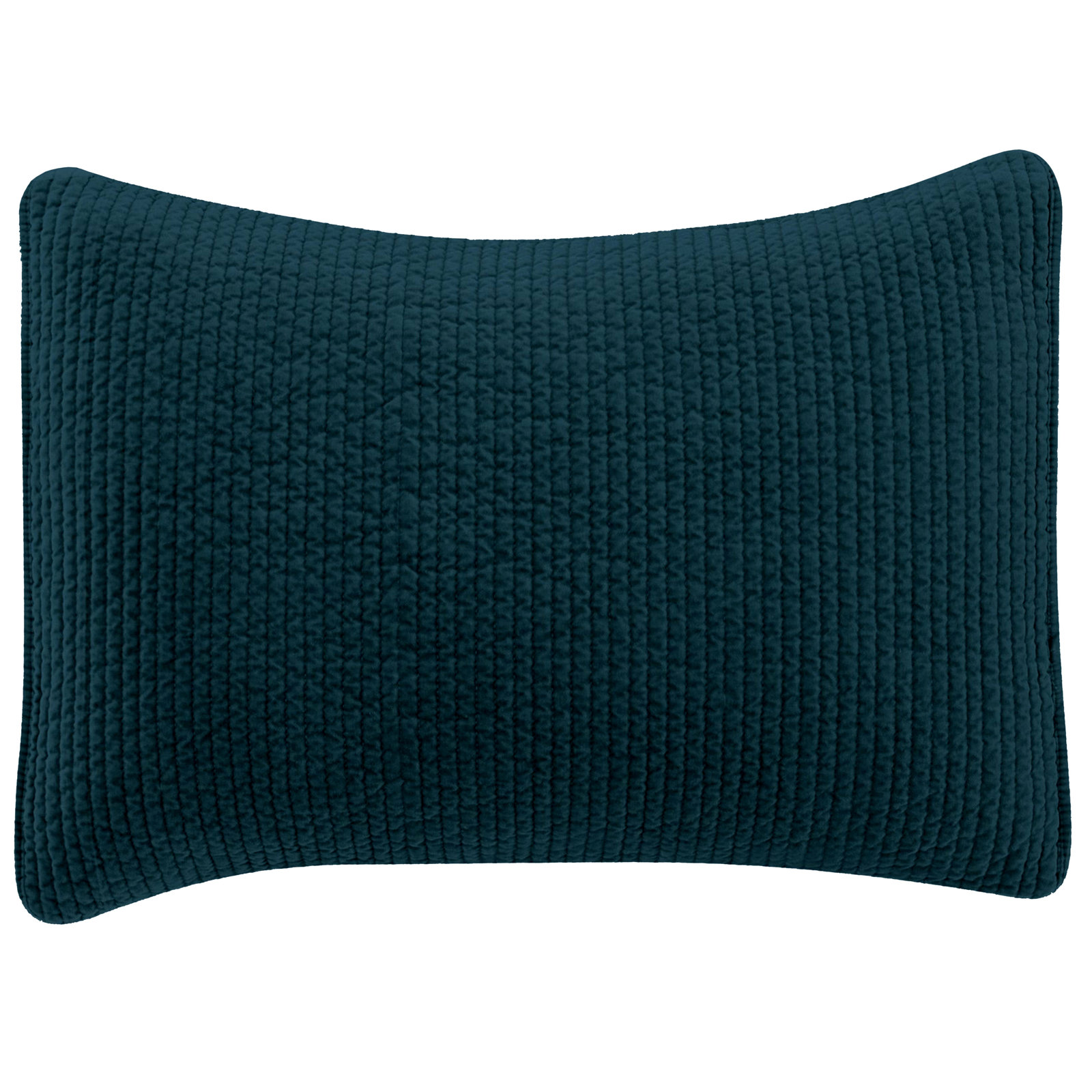 Kobie Cotton Shams, Standard/Twin, Navy