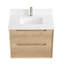 Meuble-lavabo mural avec lavabo et tiroirs-2043906188