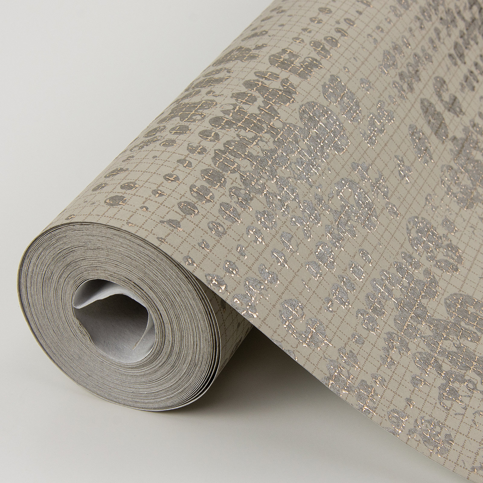 Celeste Modern Geometric Wallpaper, Brown