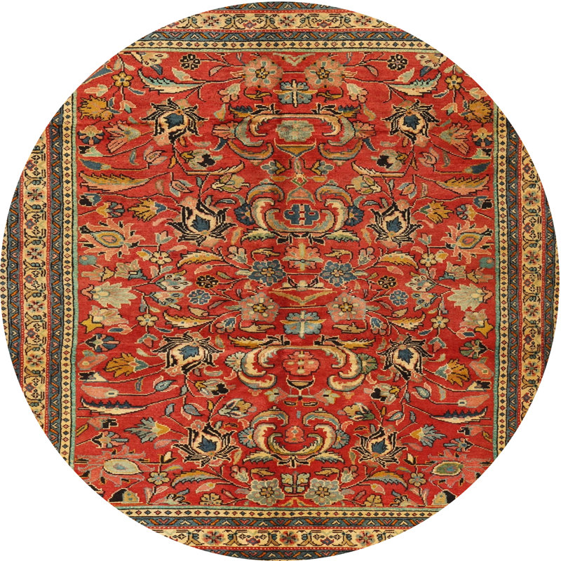 Despina Oriental Indoor Rug, Round 5'