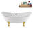 71" Streamline Clawfoot Tub,Tray,Drain and Clawfeet-101628940-102360902