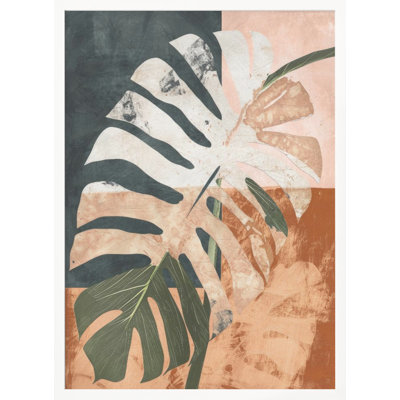 "Into the jungle" Framed Textured Wall Art