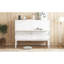Lit escamotable moderne en pin avec USB