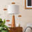 Solid Wood Base Table Lamp