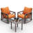 3 Piece Outdoor Conversation Set-227744892