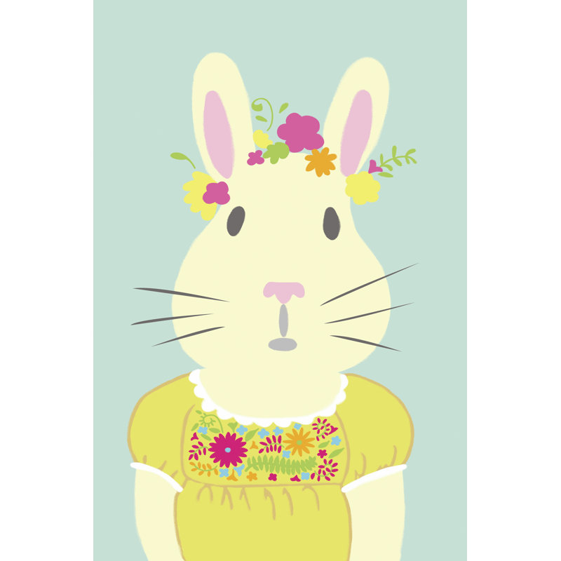 Fancy Animals I by Chariklia Zarris - Wrapped Canvas Print, 91cm H x 61cm W