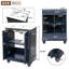 Meuble-lavabo moderne, conception simple et élégante avec rangement à fermeture en douceur, tablette réglable, meuble-lavabo avec lavabo en céramique-74847909-74847910