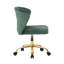 Benzonia Velvet Office Chair-376638417