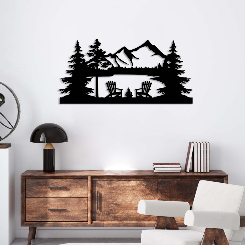 Loon Peak LAKE VIEW - METAL WALL ART - Wayfair Canada