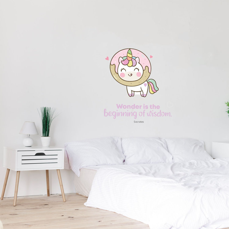 Text & Numbers Wall Decal, 18" H x 20" W