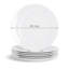 Mersija Piece Porcelain China Dinnerware Set - Service for 6