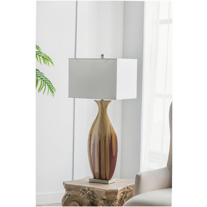16x10.5x36" Ceramic Table Lamp