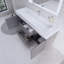 Ensemble de meuble-lavabo mural simple 59 po Babajide-239909895