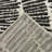 Kuzman Cream/Black Modern Textured Stripe Area Rug-776392790