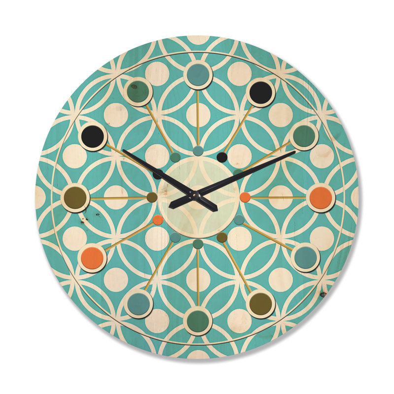 Solid Wood Wall Clock, Large