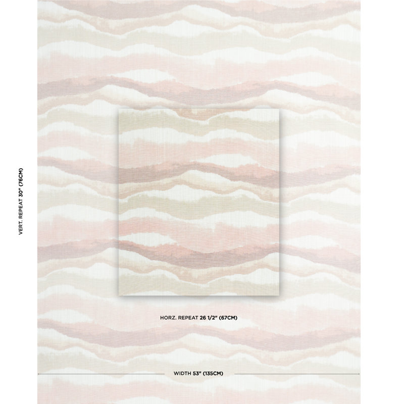 Chandler Warp Print Fabric, Sienna