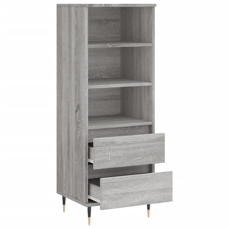 Milanie 40cm Sideboard, Grey Sonoma