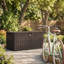 Boîte de rangement d'extérieur en résine Balconera 240 gallons avec serrure-126062949-128794814