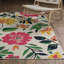 Tapis ivoire / multicolore intérieur / extérieur Sherley-517089897