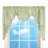 Moreau Solid Colour Pointed 58'' W Window Valance-214805869