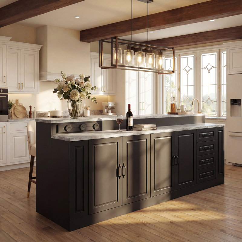 94.5 " W Kitchen Island