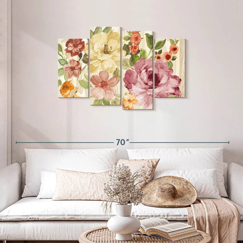 Jardin d'automne en bois flottant, H 27 po x l 43 po