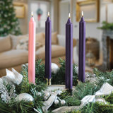 Advent Unscented Taper Candle