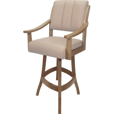 Tabouret de bar en bois massif Havertown
