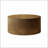 35.83" Minimalist Wave Stripe Coffee Table, Modern Round Coffee Table, Drum Circle Coffee Table