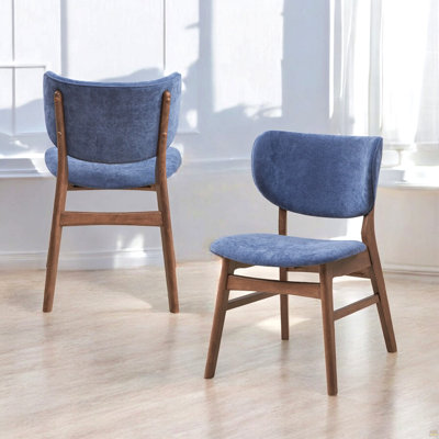 Chaise d'appoint en tissu (ensemble de 2)
