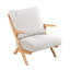 Chaise d'appoint Mid-Century de style moderne 1pc-1521390176