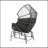Outdoor Wicker Glider Chair-705842862-705842832