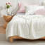 Édredon rafraîchissant pour couverture rafraîchissante - Couverture froide légère respirante de 320 g / m² pour les dormeurs chauds et les chambres AC.-124883126-124883128