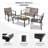 Arantxa 4 - Person Patio Conversation Set-2139278366