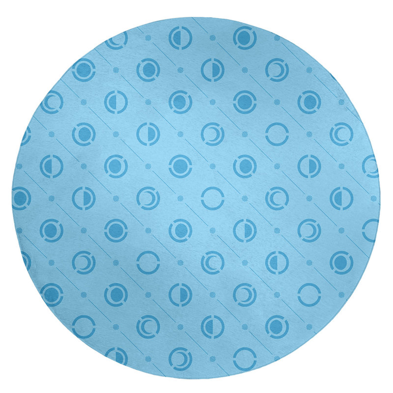 Tapis bleu area phases moon, Rond 5 pi