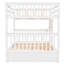 Lit superposé avec échelles et rangement (blanc) - Améliore le style d'organisation de la chambre à coucher-28503158
