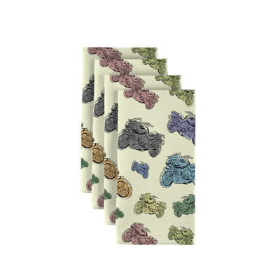 Ehren Polyester Abstract Square Napkin