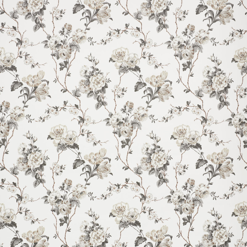 Papier peint Schumacher x Veere Grenney Betty, Anthracite