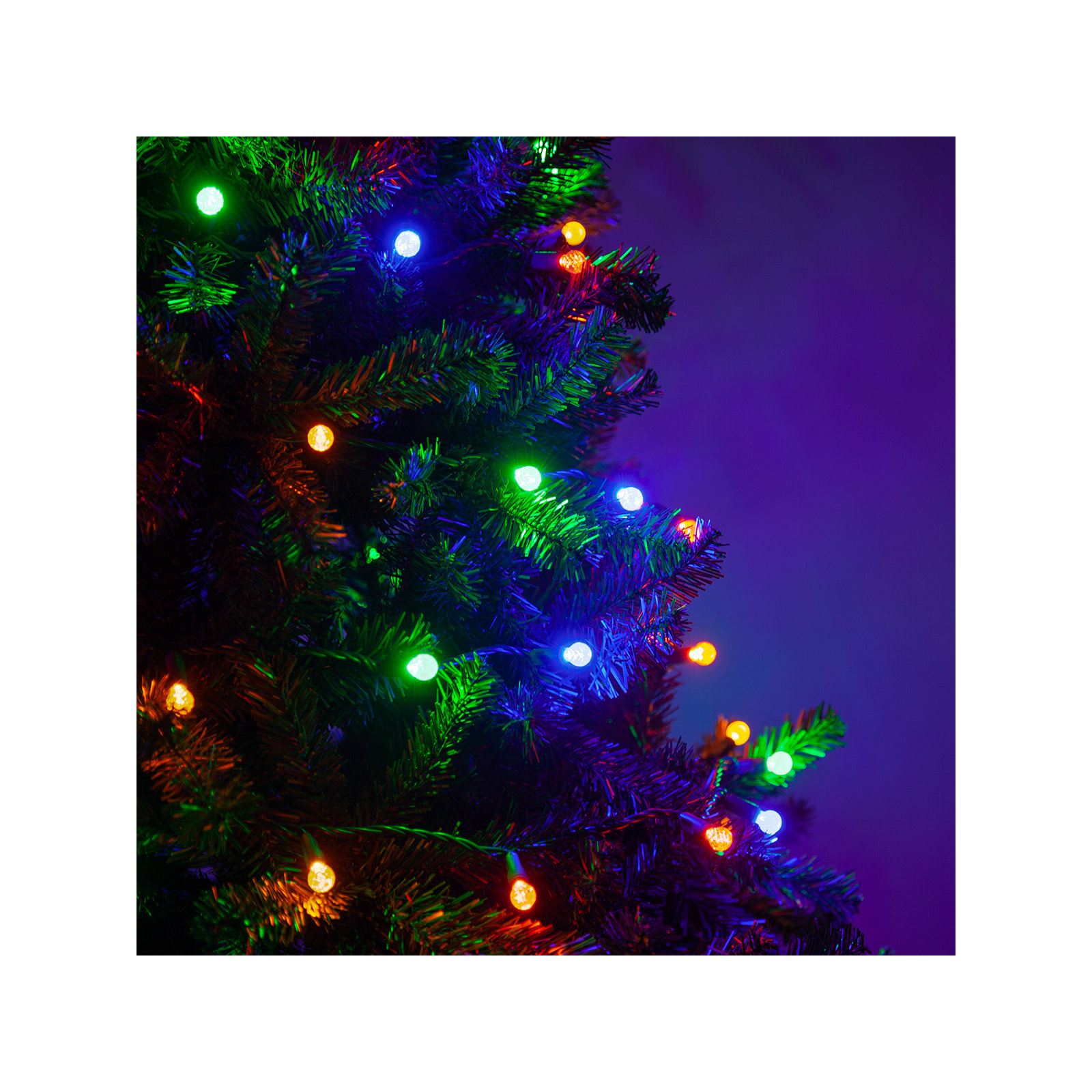 70 Light LED Mini Globe String Lights, Multicolor