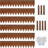 6 Pack Pre-Rusted Cor-Ten Steel Landscape Edging - 40" L x 8" H Each (20ft Total) N