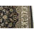 Black Floral 9X12 Indo-Nain Oriental Rug