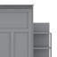 Lit escamotable avec tablettes, tiroirs et DEL Murphy-2045247346-2045247347