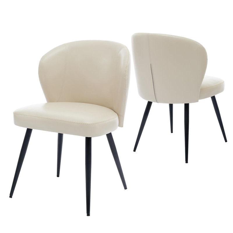 49cm H Side Chair in Beige