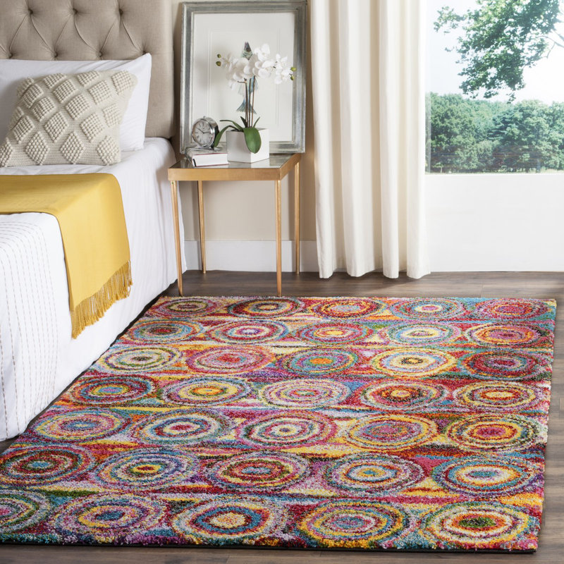Gleno Performance Geometric Rug, Rectangle 5'1" x 7'6"