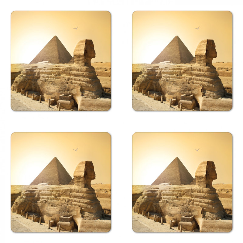 Square 4 Piece Coaster Set