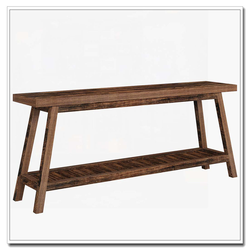 70.9" Extra Long Farmhouse Console Table