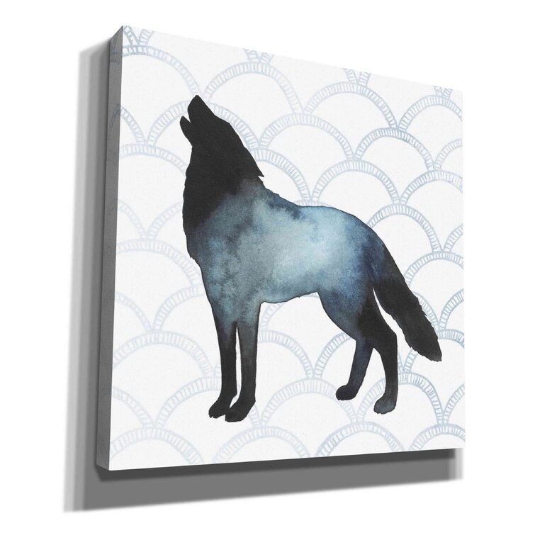 Loon Peak® Animal Silhouettes V On Canvas by Grace Popp Print | Wayfair