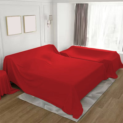 Housse de protection pour meubles avec housse anti-poussière extensible pour réfrigérateur à canapé-lit pendant les rénovations ou le rangement