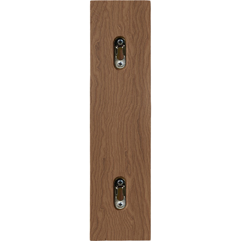 Lawson Corbel, Brun foncé, H 12 po x l 3 po x P 7,5 po