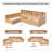 Agar Hardesty Wooden L Shaped Daybed with Under-bed Trundle and Storage Drawer-1317457842